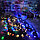 Гирлянда Новогодняя с небьющимися лампами 8 метров 100 Led Синяя, фото 9