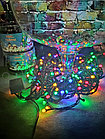 Гирлянда уличная Новогодняя с небьющимися лампами 18 метров 300 Led Мультиколор, фото 4