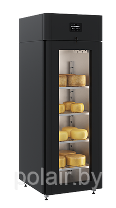 Шкаф холодильный POLAIR CS107-Cheese black, фото 2