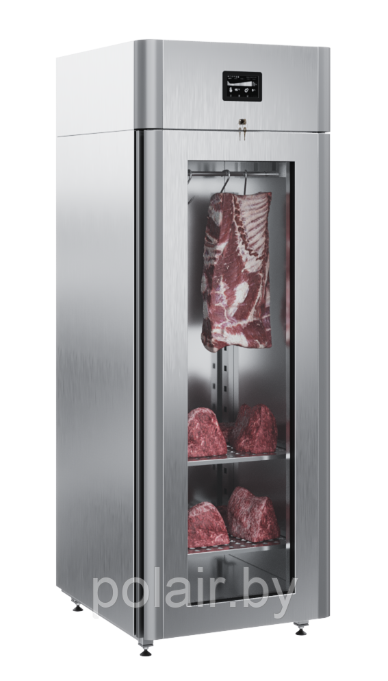 Шкаф холодильный POLAIR CS107-Meat (со стеклянной дверью) Тип 2