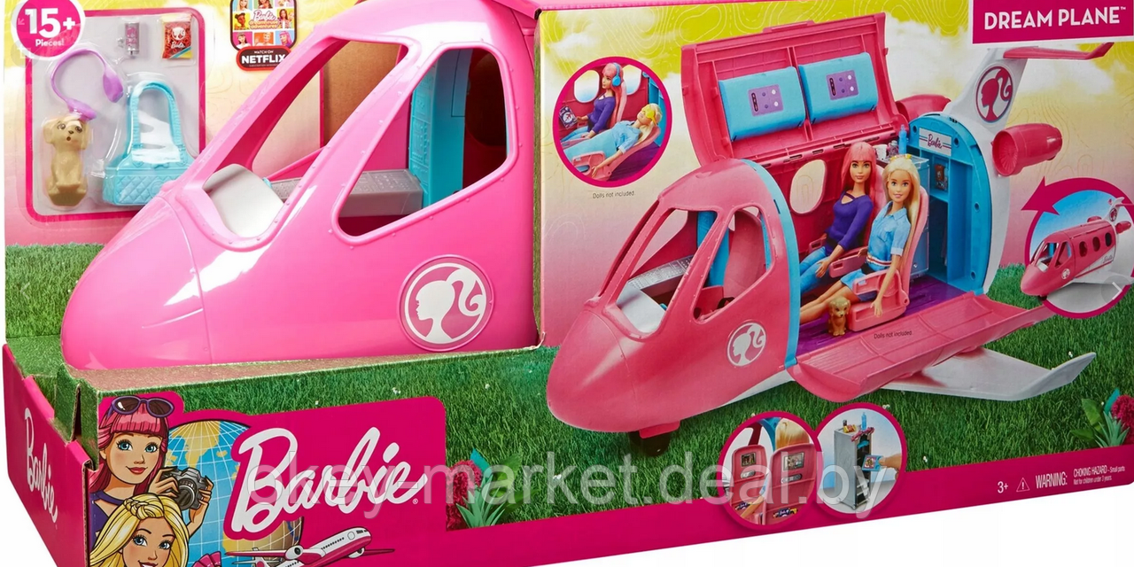 Cамолет мечты Mattel Barbie GDG76 - фото 3 - id-p136759019