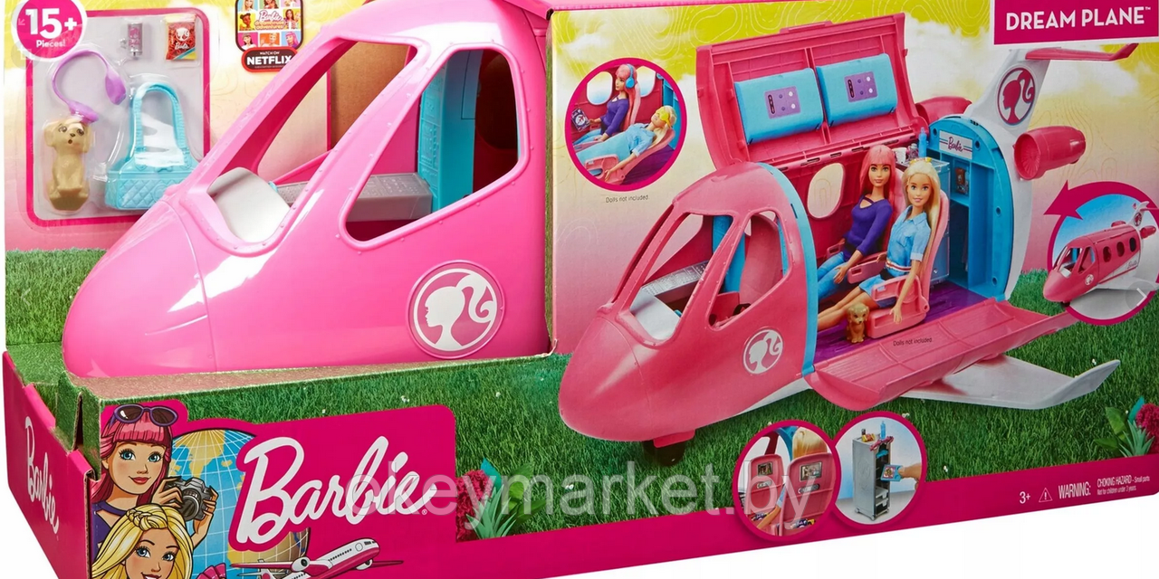 Cамолет мечты Mattel Barbie GDG76 - фото 3 - id-p136759019