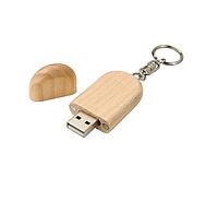 Флеш накопитель USB 2.0 Bamboo, бамбук, дерево/дерево, 16 Gb