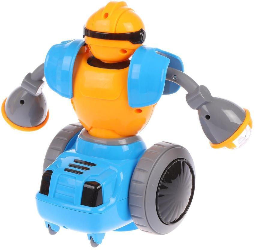 Робот музыкальный COOL ROBOT, свет, звук, ездит, арт.6678-3A - фото 3 - id-p136774933