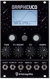 Синтезаторный модуль Erica Synths Graphic VCO