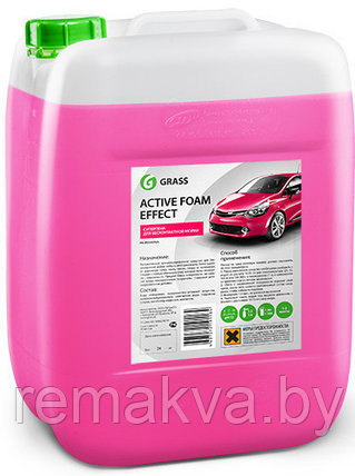 011 Активная пена Grass «Active Foam Effect» эффект снежных хлопьев (1 л), фото 2