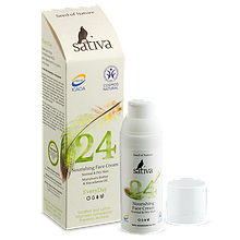 Sativa Крем для лица питательный №24 для нормального и сухого типа кожи (50 мл)