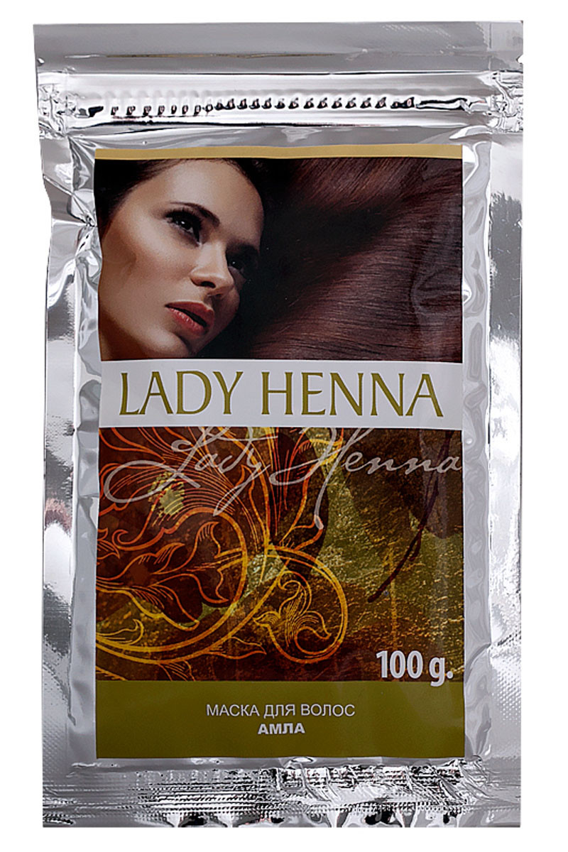 Маска для волос Амла укрепляющая Lady Henna, 100 г - фото 1 - id-p136786500
