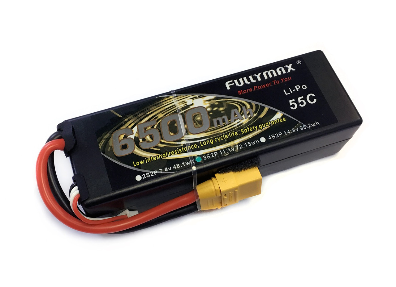 Аккумулятор LiPo Fullymax 11.1V 6500мАч 55C (Traxxas)