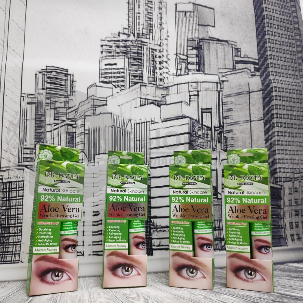 Профессиональный гель для увлажнения кожи вокруг глаз с экстрактом Aloe Vera Wrinkle Erasing Gel 92 Natural - фото 3 - id-p136800909