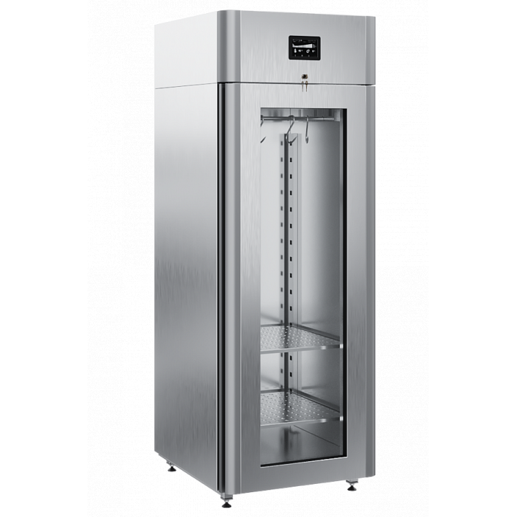 Шкаф холодильный POLAIR CS107-Meat (со стеклянной дверью) Тип 1 - фото 2 - id-p136795247