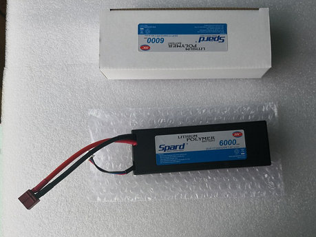 Аккумулятор Li-Po Spard 8000mAh, 7,4V, 25C, T‐plug, фото 2