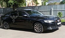 Дефлекторы окон Audi A6 C7 Sd 2011- (4G,C7)   Cobra Tuning