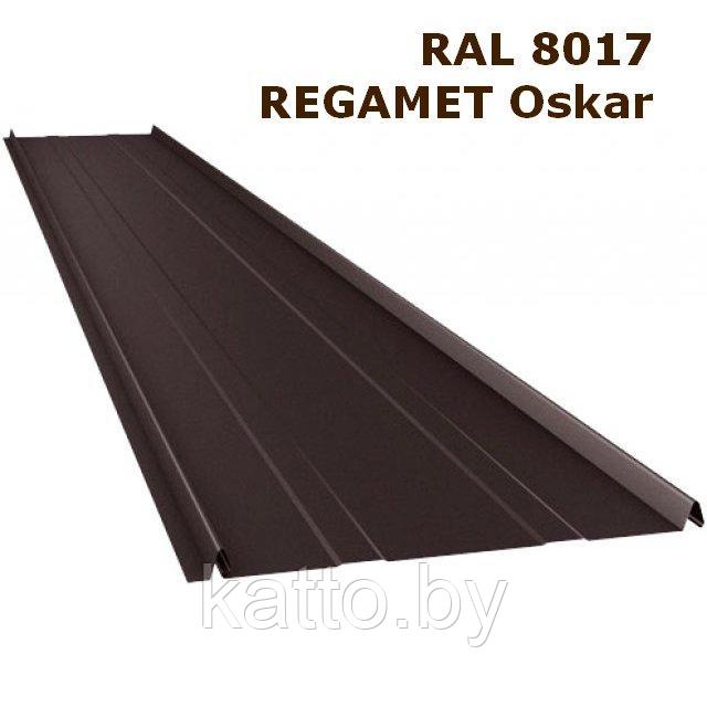 Фальцевая кровля - REGAMET Oskar, Granite Ultramat RAL8017