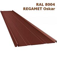 Фальцевая кровля - REGAMET Oskar, Granite Polysk RAL8004