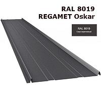 Фальцевая кровля - REGAMET Oskar, Granite Polysk RAL8019