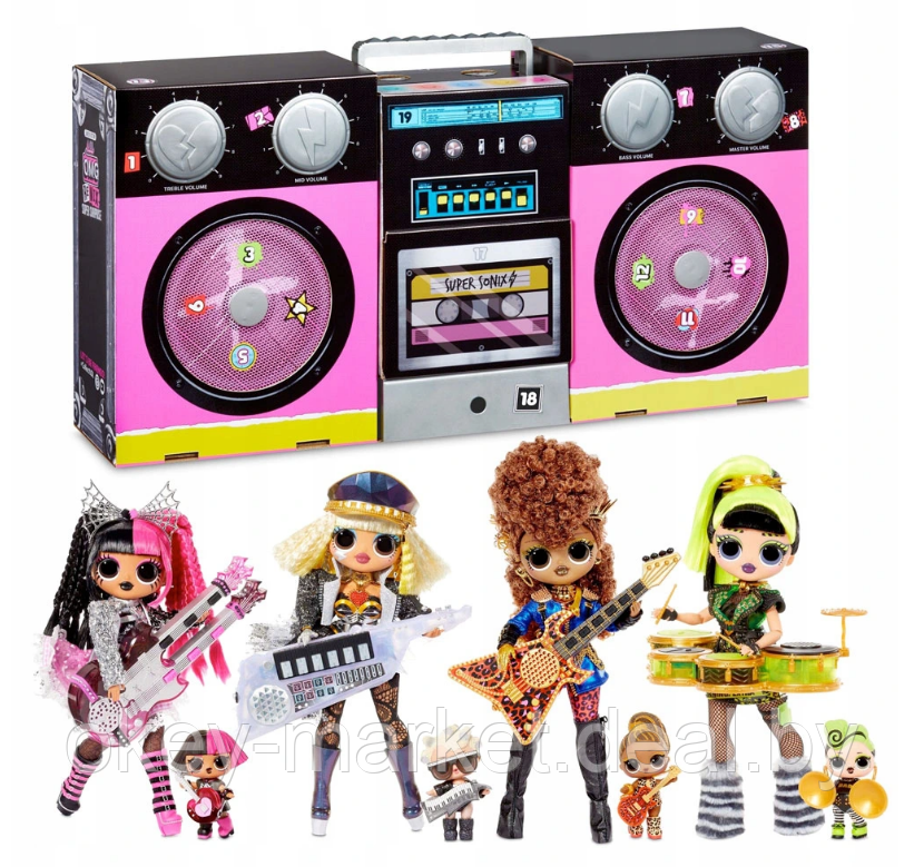 Игровой набор с куклами ЛОЛ Ремикс Суперсюрприз LOL OMG Remix Super Surprise 70+ Surprises 567172 - фото 1 - id-p136847325