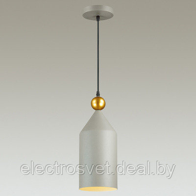 Подвесной светильник в стиле лофт Odeon Light 4091/1 BOLLI Серый - фото 1 - id-p136848082