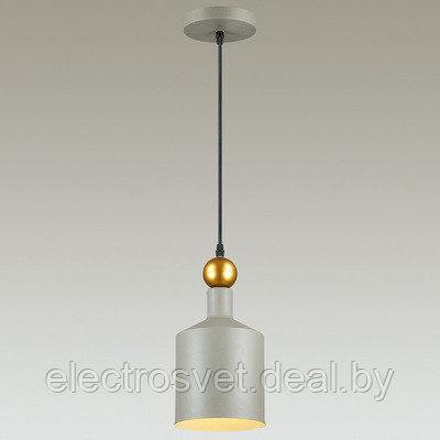 Подвесной светильник в стиле лофт Odeon Light 4087/1 BOLLI Серый - фото 1 - id-p136848112