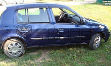Дефлекторы окон Renault Clio Hb 2005-2009; 2009 Cobra Tuning