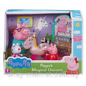 Игровой набор Peppa Pig Волшебный единорог + 3 фигурки