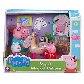 Игровой набор Peppa Pig Волшебный единорог + 3 фигурки 07171