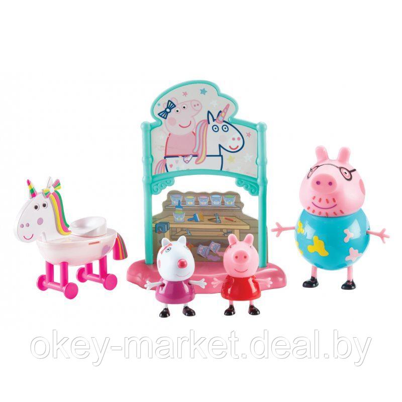 Игровой набор Peppa Pig Волшебный единорог + 3 фигурки - фото 2 - id-p136853213