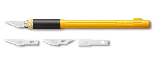 Нож- скальпель с комплектом сменных лезвий, 4 шт - фото 2 - id-p136857481