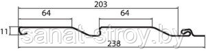 Сайдинг Корабельная доска Grand Line Standart Серый (3,0м) - фото 2 - id-p136857915
