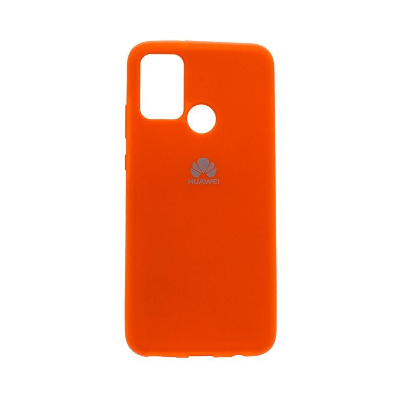Силиконовый чехол для Huawei Honor 9A "SOFT-TOUCH" (бампер) с закрытым низом, оранжевый - фото 1 - id-p136858745