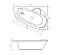 Акриловая ванна Lavinia Boho Bell Pro 150*100 см (левая/правая), фото 2
