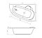 Акриловая ванна Lavinia Boho Bell Pro 170*110 см (лев/прав), фото 2