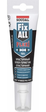 Гибридный клей-герметик Fix All Flexi Белый 125 мл