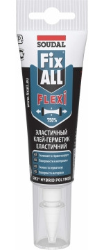 Гибридный клей-герметик Fix All Flexi Белый 125 мл - фото 1 - id-p136831137