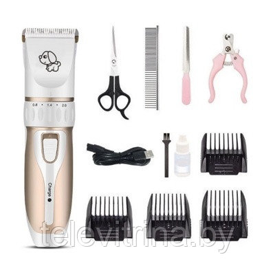 Машинка для стрижки животных Pet grooming hair clipper Kit ( арт 9-7696 )