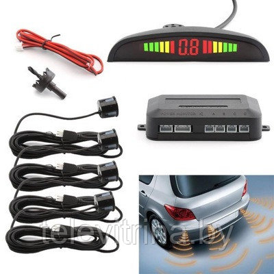 Парктроник на 4 датчика Assistant Parking Sensor ( арт. 9-7678 )