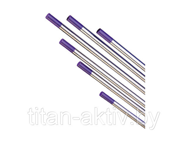 Электроды вольфрамовые Е3 2,0x175мм лиловые (BINZEL) - фото 1 - id-p136878108