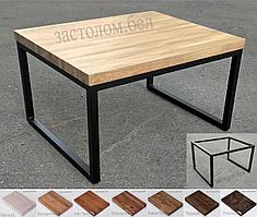 Журнальный стол из массива ДУБА серии "П". Любые размеры и цвет.