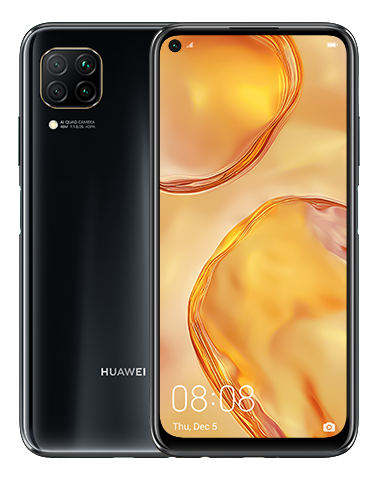 Huawei P40 Lite 6GB/128GB Полночный черный - фото 1 - id-p136893583