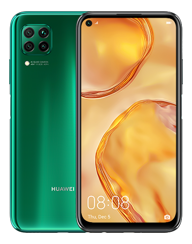 Huawei P40 Lite 6GB/128GB Зеленый - фото 1 - id-p136893585