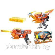 Детский бластер 30 см, динобот-трансформер Dinobots "Велоцираптор", игрушечное оружие динозавр SB378 - фото 4 - id-p136901002