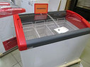 Ларь морозильный Frostor gellar FG 375E 335л. 101*65*86 гнутое стекло красный, фото 8