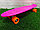 Пенни борд 56*15 см  ( розовый )  ABEC-7 , JY-209, фото 2