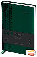 Ежедневник датированный Berlingo Vivella Prestige, на 2021 год, A5, кожзам, 184 листов, зеленый