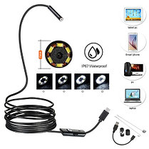 Эндоскоп для Android and PC Endoscope (длина 1.5м), фото 3