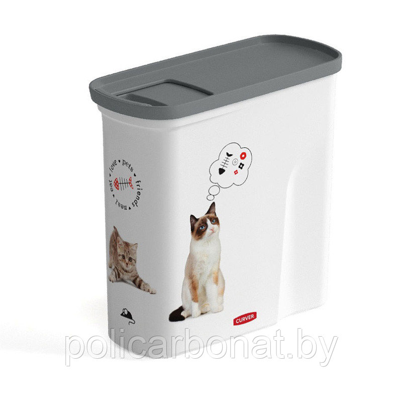 Контейнер для корма Pet Life 1,5кг., кошки - фото 1 - id-p136746349