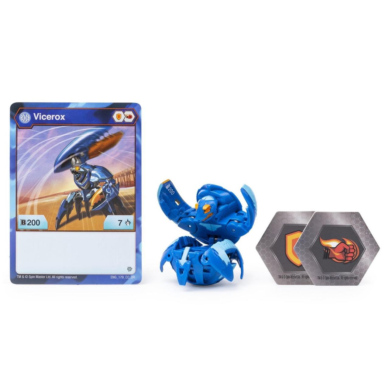 Фигурка-трансформер Bakugan Crab Blue 20115047 - фото 4 - id-p136937517