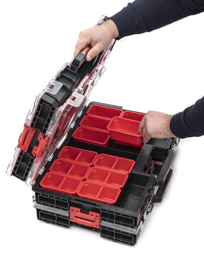 Ящик для инструментов Qbrick System ONE Organizer L, черный - фото 6 - id-p136937622