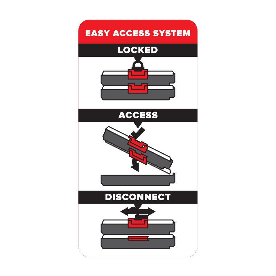 Ящик для инструментов Qbrick System ONE Organizer L, черный - фото 8 - id-p136937622