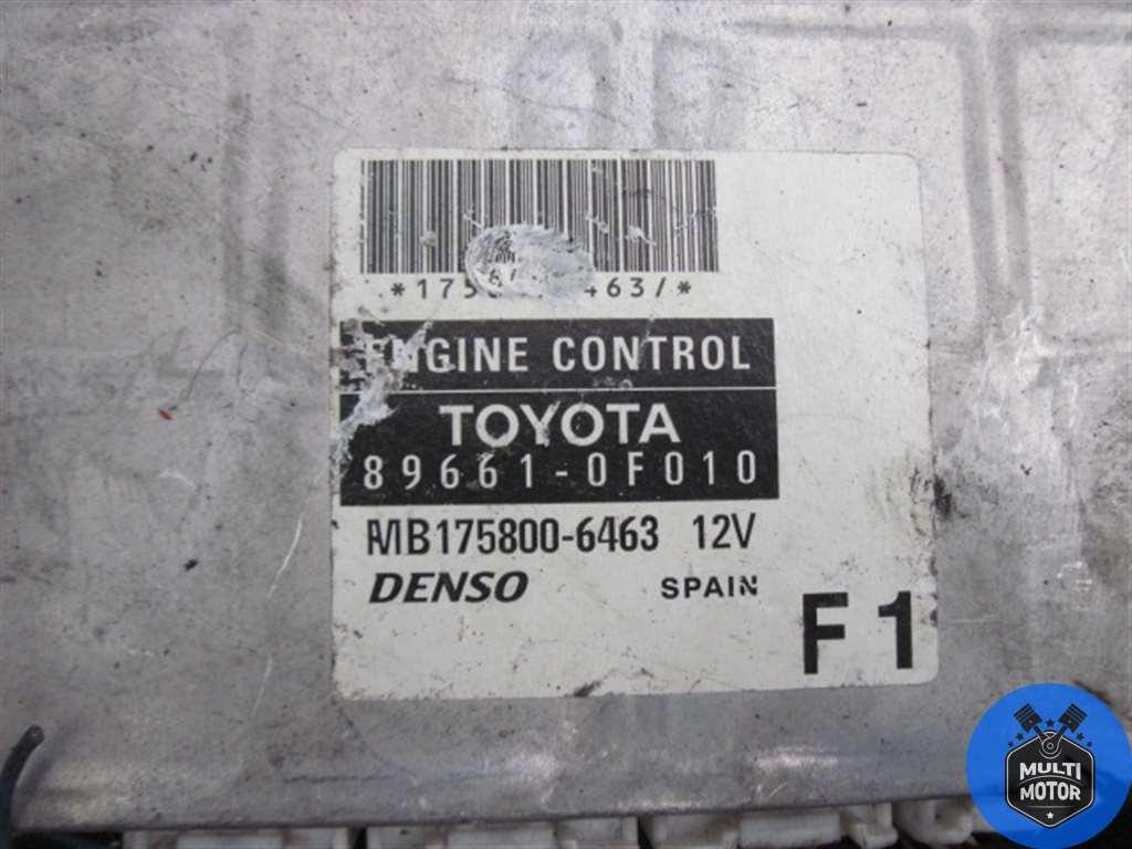 Блок управления двигателем TOYOTA Corolla Verso (2001-2008) 2.0 D-4D 2004 г. - фото 2 - id-p136940927